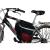 Geanta Dubla pentru Bicicleta, Impermeabila, Fixare pe Portbagaj sau Bara, Capacitate 25L in 4 Buzunare cu Fermoar