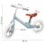 Bicicleta fara Pedale pentru Copii, Roti 12 inch din Spuma EVA, Inaltime Ghidon si Scaun Reglabile, Albastru