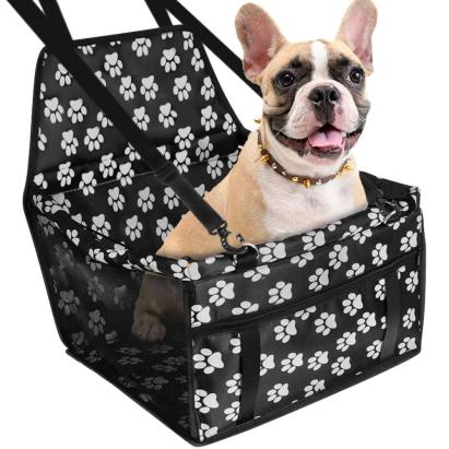 Scaun Auto pentru Transport Animale de Companie, Caini, Pisici, Iepuri, Impermeabil cu Centuri si Buzunare Depozitare