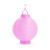 Decoratiune Lampion Iluminat LED pe Baterii pentru Terasa sau Gradina, Culoare Roz, Diametru 20cm