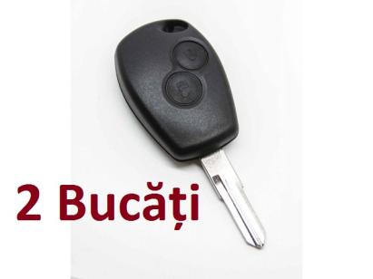Pachet 2 Carcase Chei Dacia Logan 2 Butoane AutoProtect KeyCars