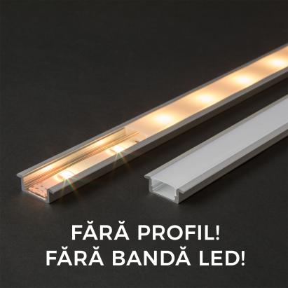 Ecran opal pt. profil aluminiu LED - 2000 mm Best CarHome