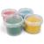 Set Plastilina organica, pentru copii, 2 ani+, la tub, 4 culori, moale, nelipicioasa, usor de modelat, Grunspecht 680-00 Children SafetyCare