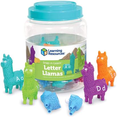 Lame cu litere PlayLearn Toys
