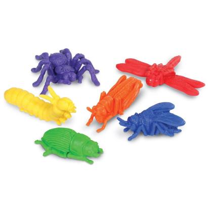 Insecte de gradina pentru numarat - set 72 buc PlayLearn Toys