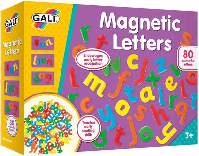 Set litere magnetice (80 piese) PlayLearn Toys