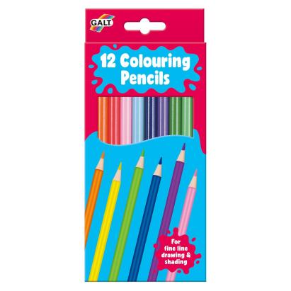 Set 12 creioane de colorat PlayLearn Toys