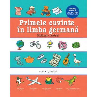 Primele cuvinte in limba germana. Dictionar ilustrat Oxford PlayLearn Toys