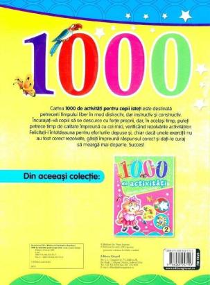 1000 de activitati pentru copii isteti 1 PlayLearn Toys