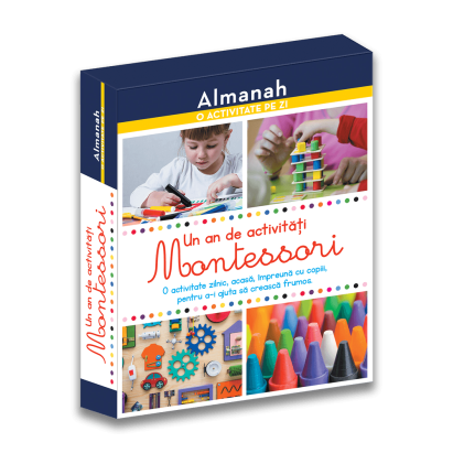 Almanah - Un an de activitati Montessori PlayLearn Toys