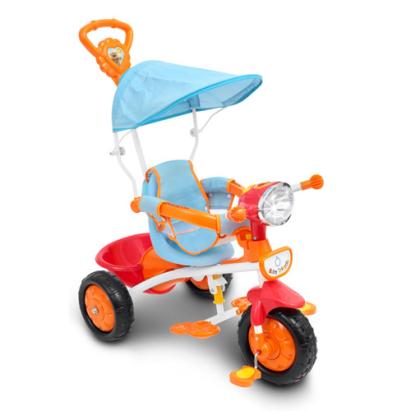 Tricicleta cu maner muzica si lumini Piccino Piccio for Your BabyKids