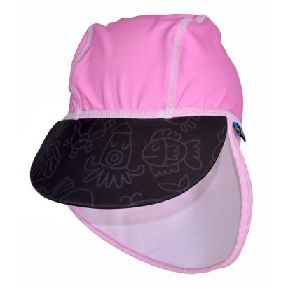 Sapca Pink Ocean 4-8 ani protectie UV Swimpy for Your BabyKids