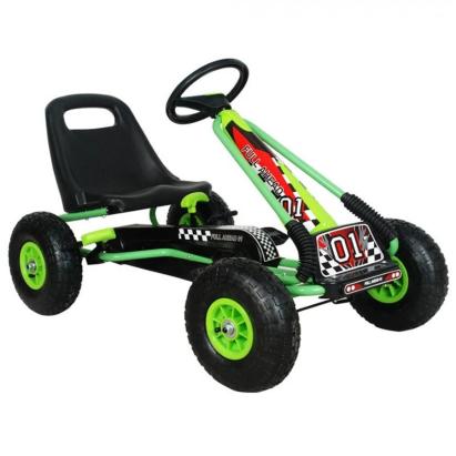 Kart M-Toys cu pedale si volan, Verde for Your BabyKids