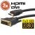 Cablu DVI-D / HDMI • 2 m cu conectoare placate cu aur Best CarHome
