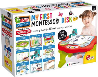 Masuta cu activitati Montessori PlayLearn Toys