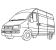 Huse scaun maieu furgoneta de transport Kegel 1+2Locuri - Negru Garage AutoRide