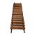 Poteca de gradina din lemn, maro, 30x400 cm GartenVIP DiyLine