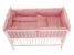 Lenjerie MyKids Crowns Pink 4+1 Piese 120x60 GreatGoods Plaything